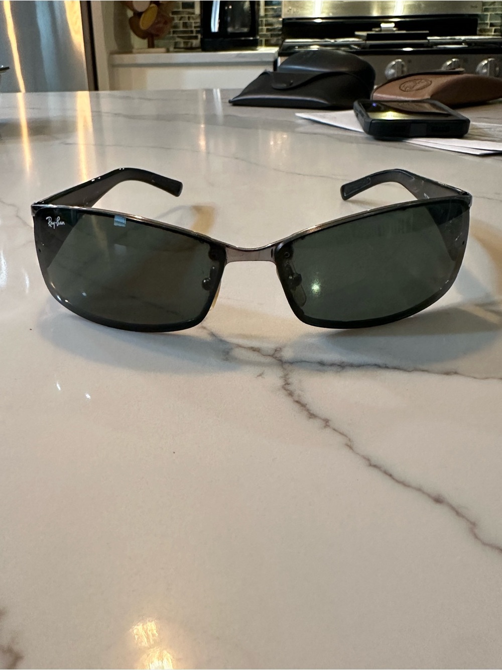 Ray-Ban RB3394 004/71 black sunglasses